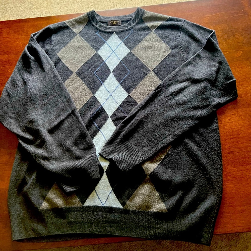 Dockers Men's Gray Sweater LT
